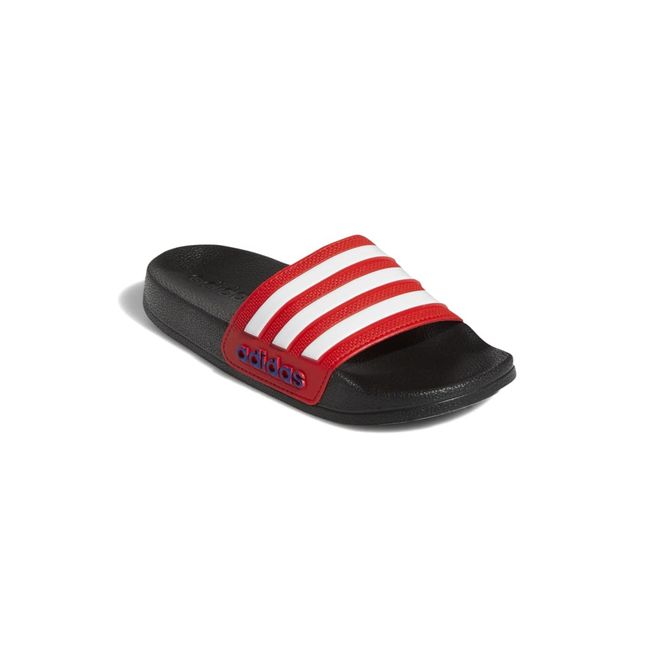 Afbeelding van Adidas Adilette Shower Slippers Kids Black White Red