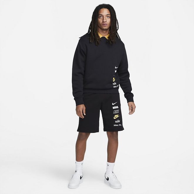 Afbeelding van Nike Sportswear Club Herenshorts van sweatstof Black