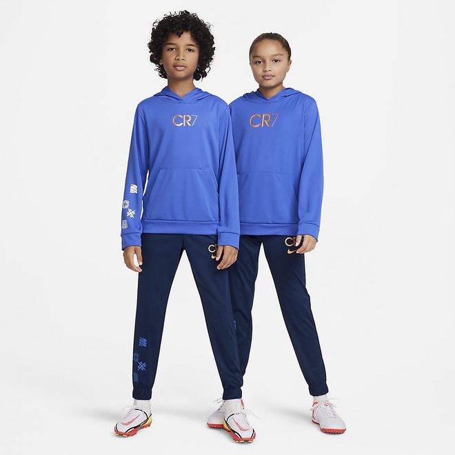 Afbeelding van Nike CR7 Voetbalhoodie Kids Medium Blue