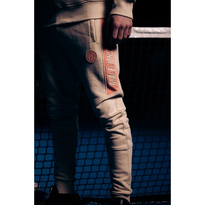 Afbeelding van Malelions Sport Coach Hoodie Set Beige