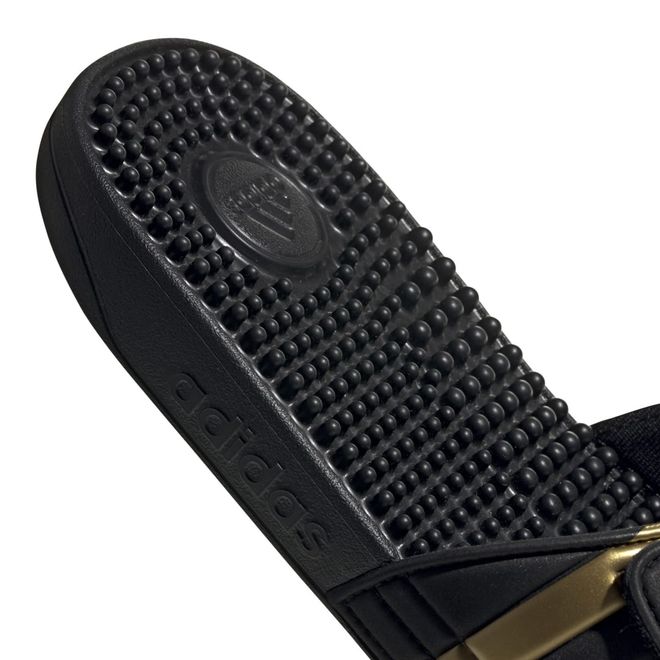 Afbeelding van Adidas Adissage Badslippers Core Black Gold Metallic