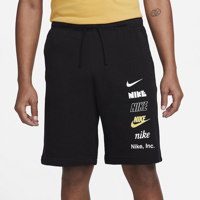 Afbeelding van Nike Sportswear Club Herenshorts van sweatstof Black