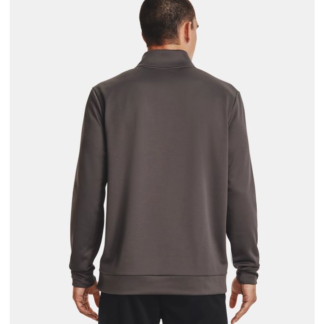 Afbeelding van Under Armour Fleece met korte rits voor heren Fresh Clay