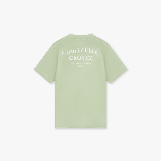 Afbeelding van Croyez Fraternité T-Shirt Green White
