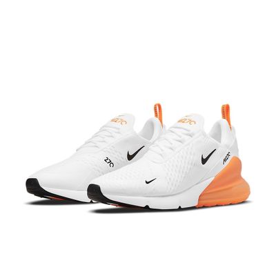 Foto van Nike Air Max 270 White Black Total Orange