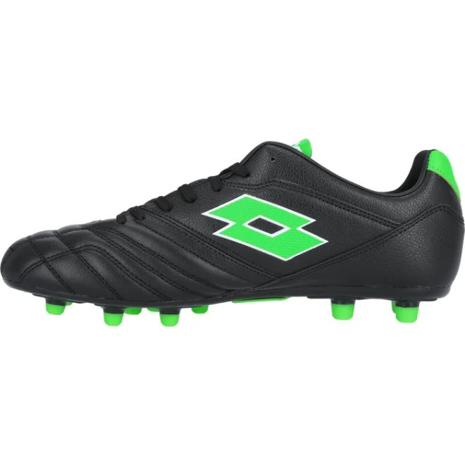 Afbeelding van Lotto Stadio 300 III Voetbalschoen FG Black Spring Green