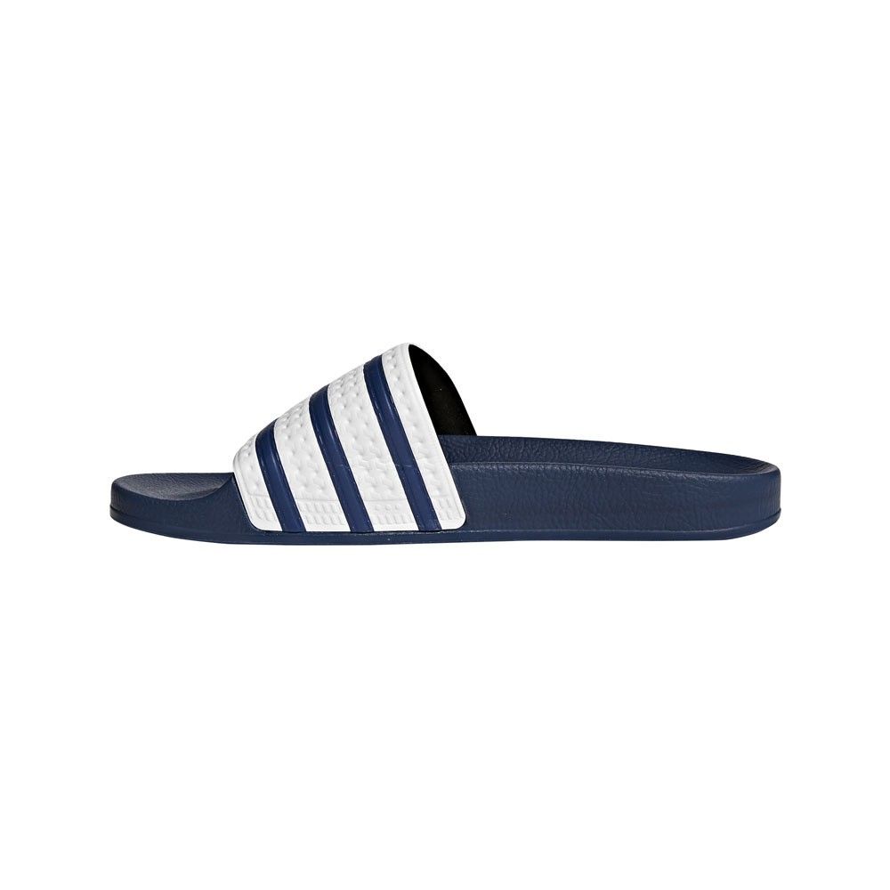 Blue shop adidas slides