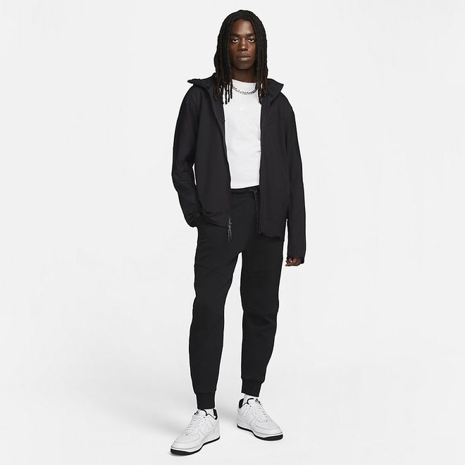 Afbeelding van Nike Sportswear Tech Fleece Lightweight Hoodie Triple Black