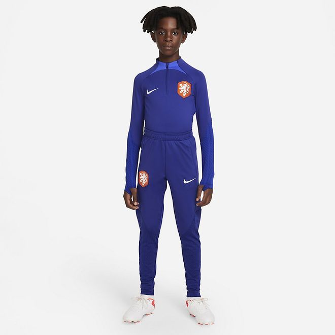Afbeelding van Nederland Strike Nike Knit Voetbaltrainingsbroek Kids Deep Royal Blue