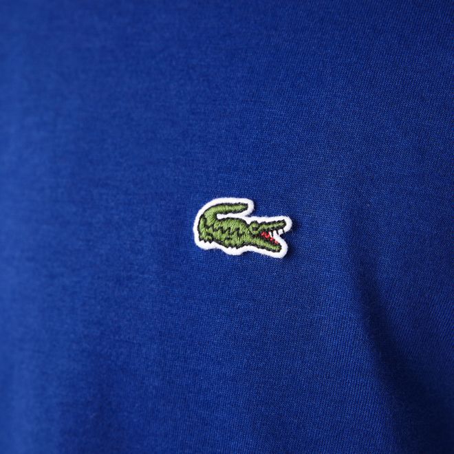 Afbeelding van Lacoste T-shirt met Ronde Hals Blue BDM