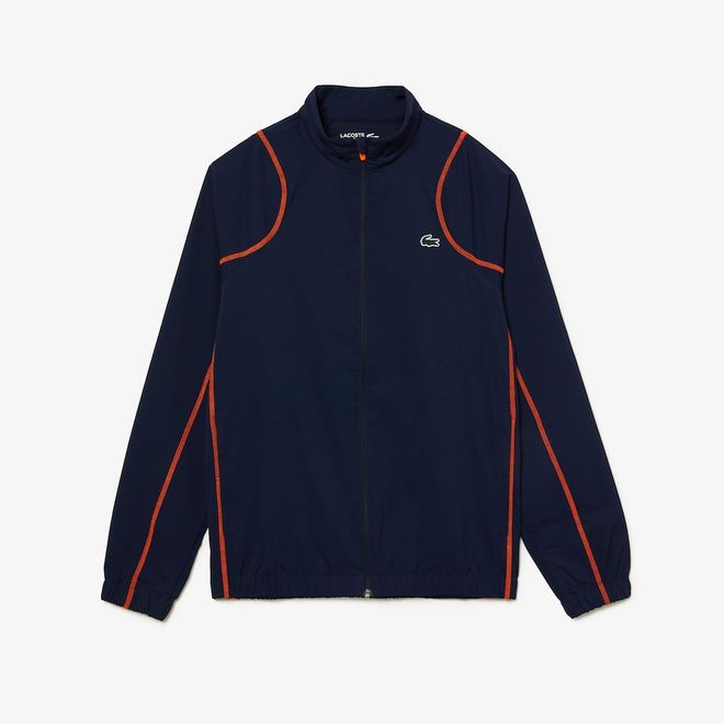 Afbeelding van Lacoste Trainingspak Navy Oranje