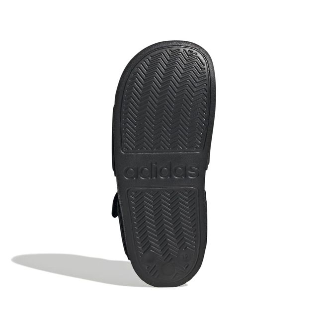 Afbeelding van Adidas Adilette Sandalen Kids Black White