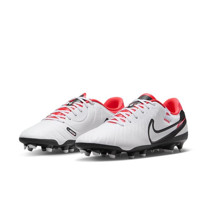 Afbeelding van Nike Tiempo Legend 10 Academy FG White Bright Crimson