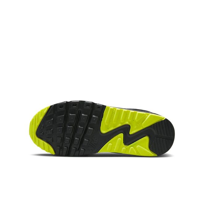 Afbeelding van Nike Air Max 90 Kids Leather Medium Olive Volt