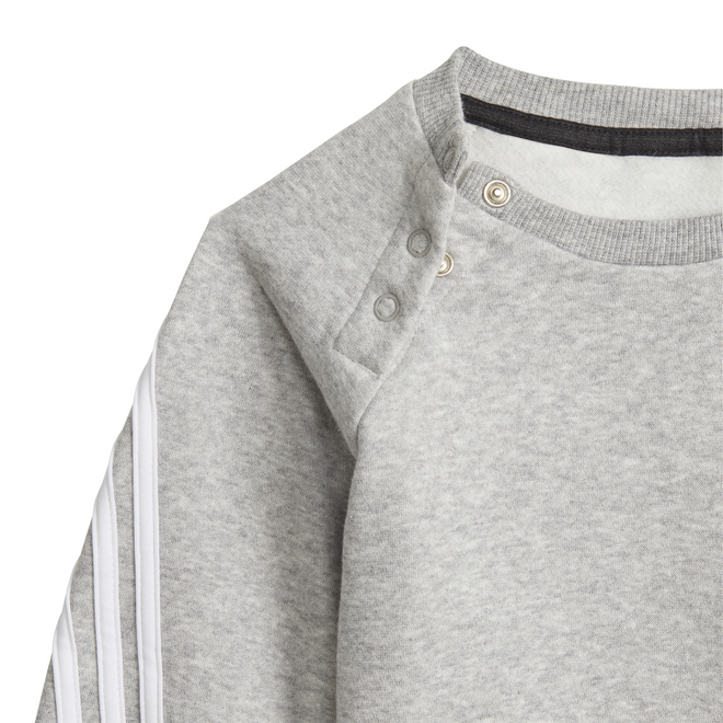 Afbeelding van Adidas Future Icons 3-Stripes Joggingpak Infants Medium Grey Heather