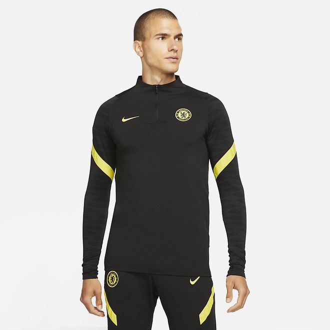 Afbeelding van Chelsea FC Strike Top Black Opti Yellow