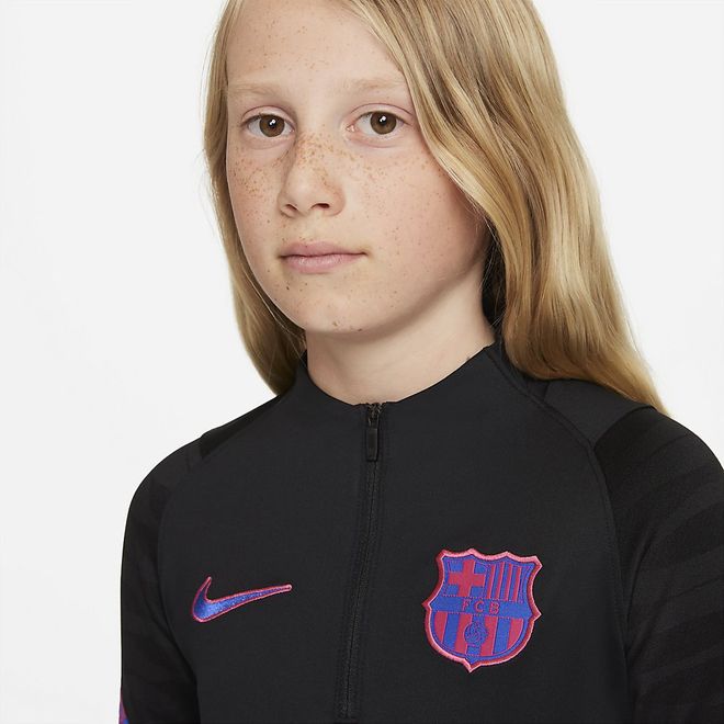 Afbeelding van FC Barcelona Dri-FIT Strike Set Kids Balck Hyper Royal