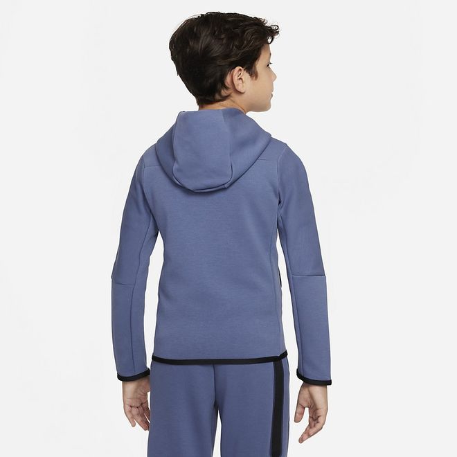 Afbeelding van Nike Sportswear Tech Fleece Hoodie Kids Diffused Blue