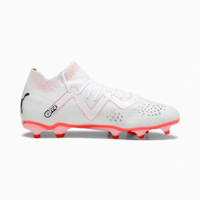 Afbeelding van Puma Future Pro FG Voetbalschoenen White Black Fire Orchid