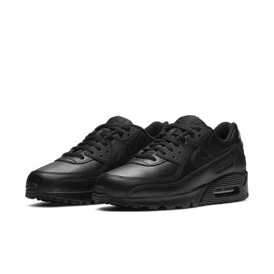 Foto van Nike Air Max 90 Black Leather Triple Black