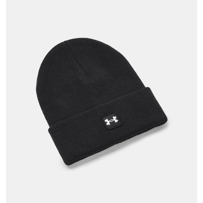 Afbeelding van Under Armour Herenbeanie Halftime Cuff Black