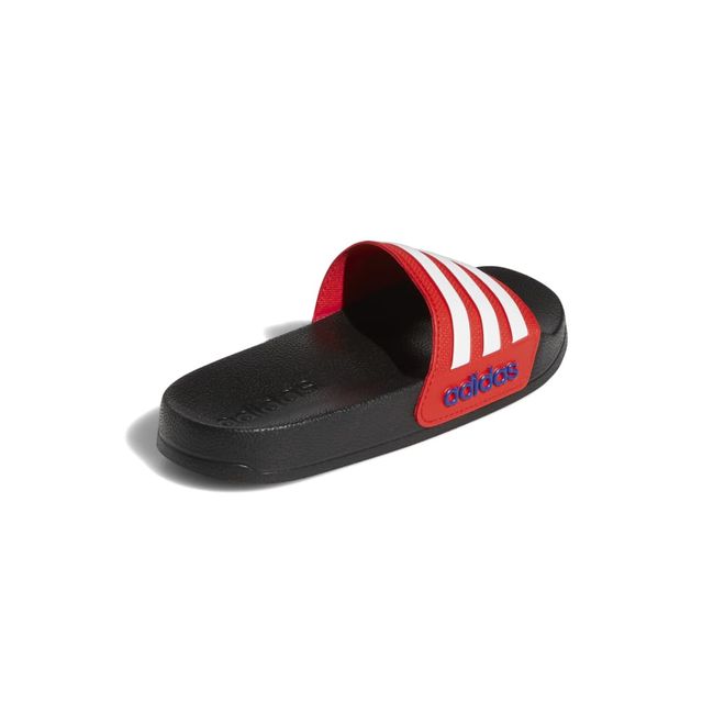 Afbeelding van Adidas Adilette Shower Slippers Kids Black White Red