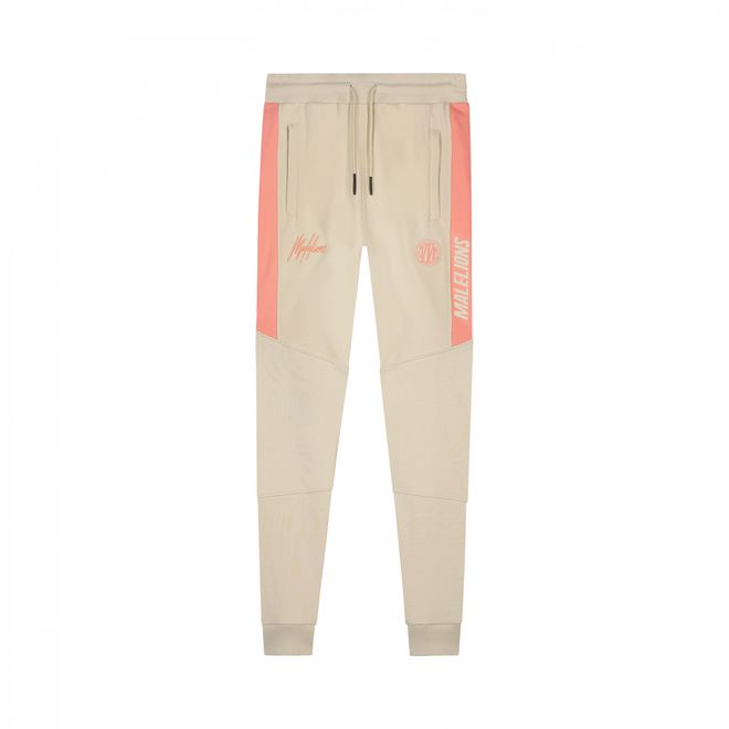 Afbeelding van Malelions Sport Coach Hoodie Set Beige