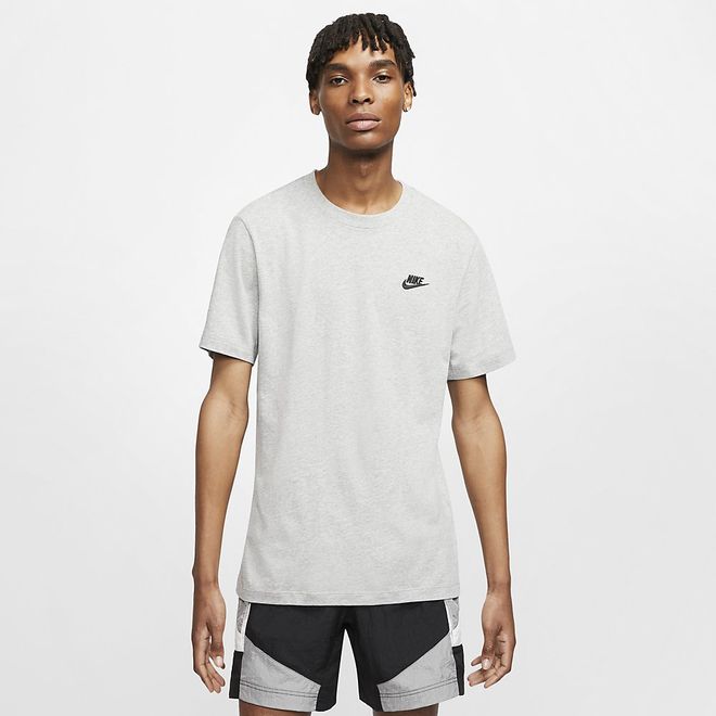 Afbeelding van Nike Sportswear Club T-Shirt Dark Grey Heather