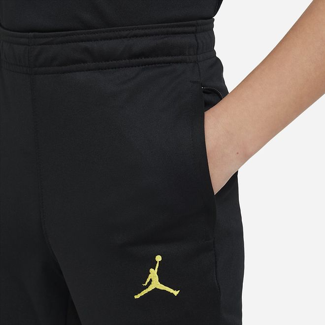 Afbeelding van Paris Saint-Germain Strike Vierde Jordan Dri-FIT Voetbaltrainingspak Kids Black Tour Yellow