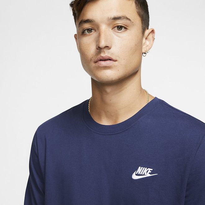 Afbeelding van Nike Sportswear Club T-Shirt Midnight Navy