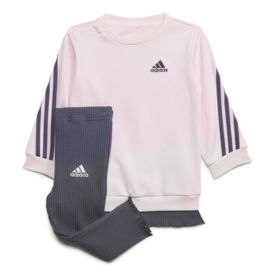 Foto van Adidas Future Icons 3-Stripes Joggingpak Infants Pink