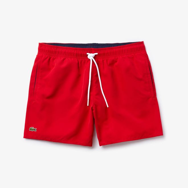 Afbeelding van Lacoste Short Red Green