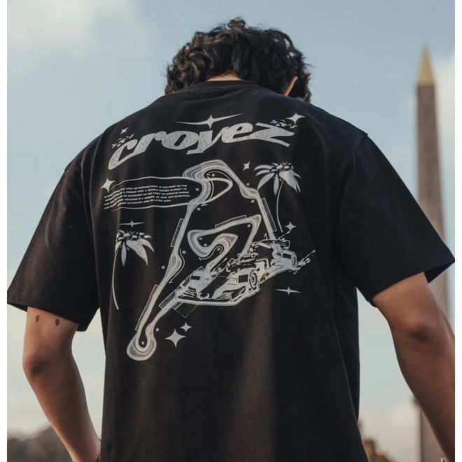 Afbeelding van Croyez Track T-Shirt Black