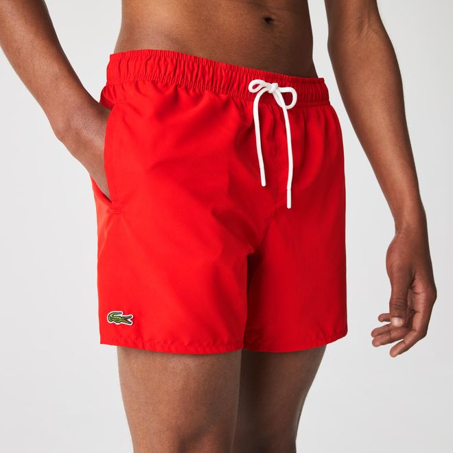 Afbeelding van Lacoste Short Red Green