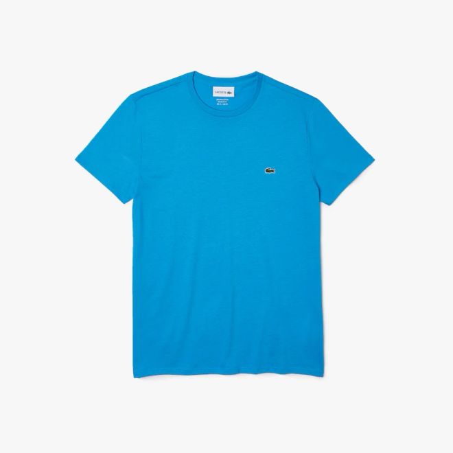 Afbeelding van Lacoste T-shirt met Ronde Hals Turquoise