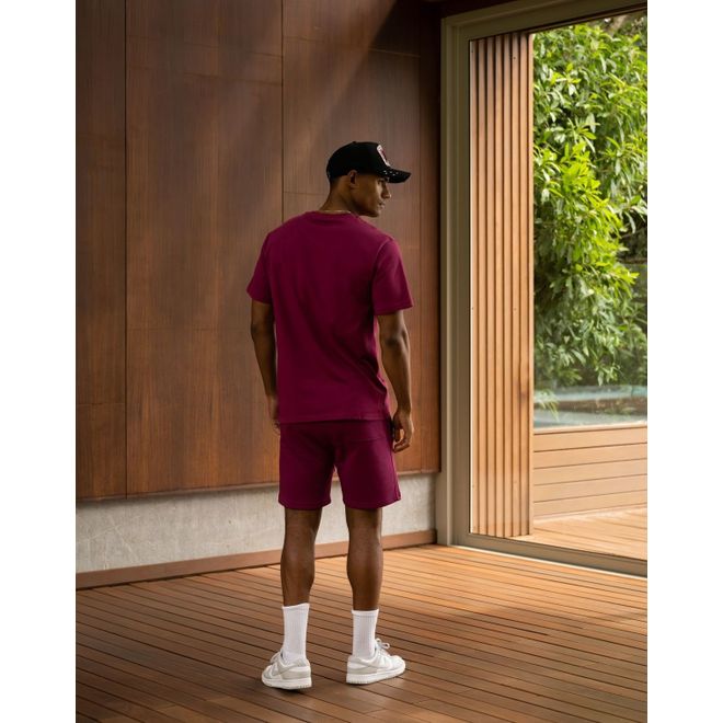 Afbeelding van Malelions Men Logo Short Cherry