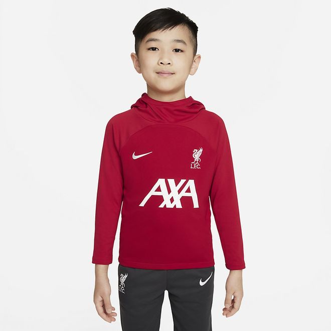 Afbeelding van Liverpool FC Academy Pro Hooded Set Little Kids Gym Red