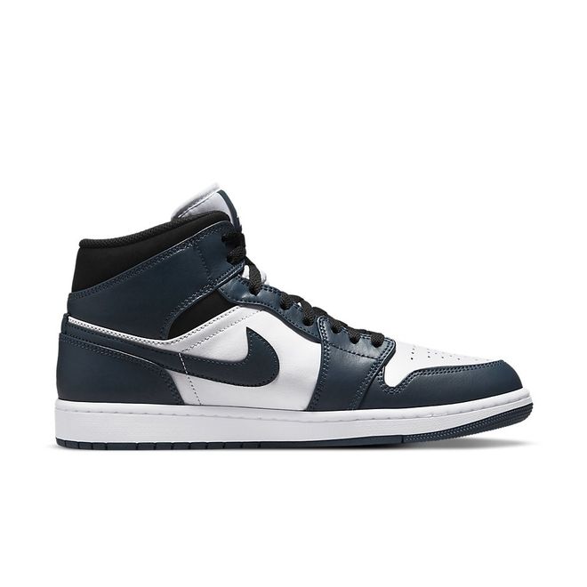 Afbeelding van Nike Air Jordan 1 Mid Black Amory Navy