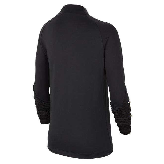 Afbeelding van Paris Saint-Germain Strike Jordan Dri-FIT Voetbaltrainingstop Kids Black Tour Yellow