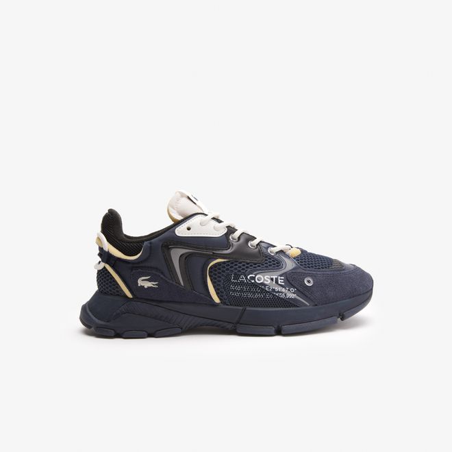 Afbeelding van Lacoste L003 Neo Sneakers van Textiel voor Heren Black Navy