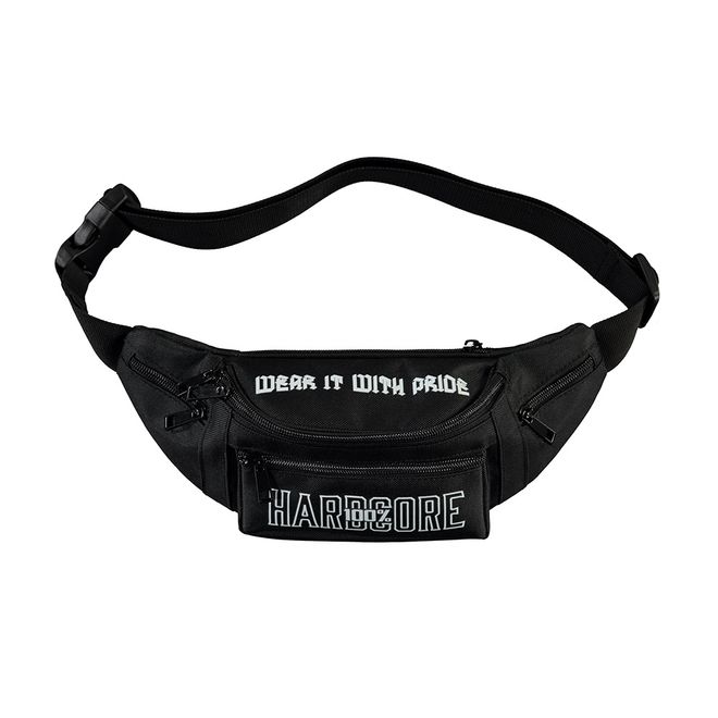 Afbeelding van 100% Hardcore Heuptas Pride Black