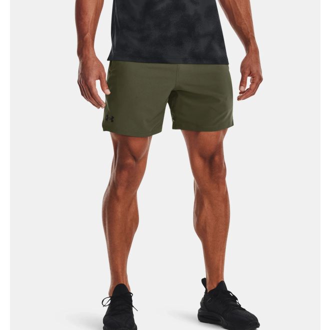 Afbeelding van Under Armour Vanish Woven Herenshorts Marine OD Green Black - 390