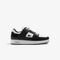Afbeelding van Lacoste Court Cage Eyelet Leather Sneakers White Black