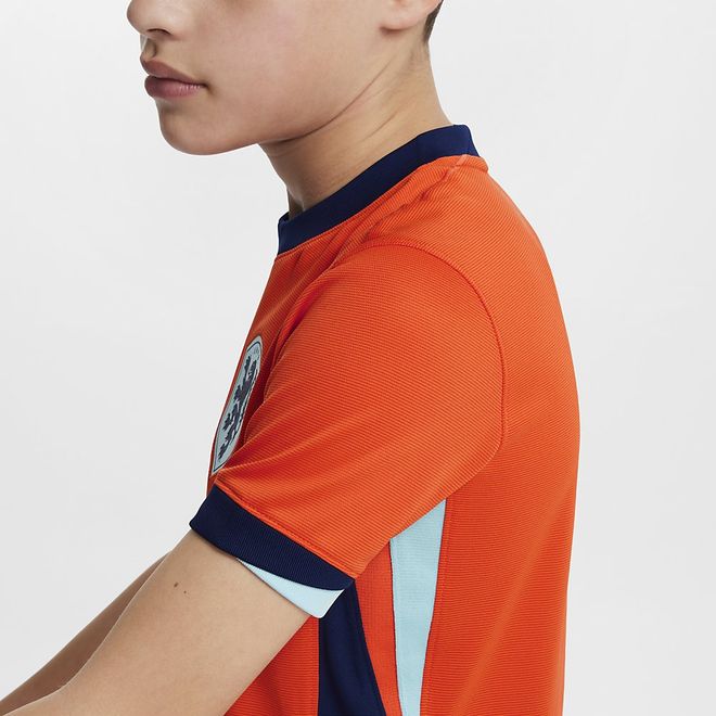 Afbeelding van Nike Nederland 24/25 Stadium Thuis Kids Shirt Safety Orange