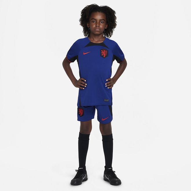 Afbeelding van Nederlands Elftal Strike Nike Dri-FIT Voetbalshorts Kids Deep Royal Blue