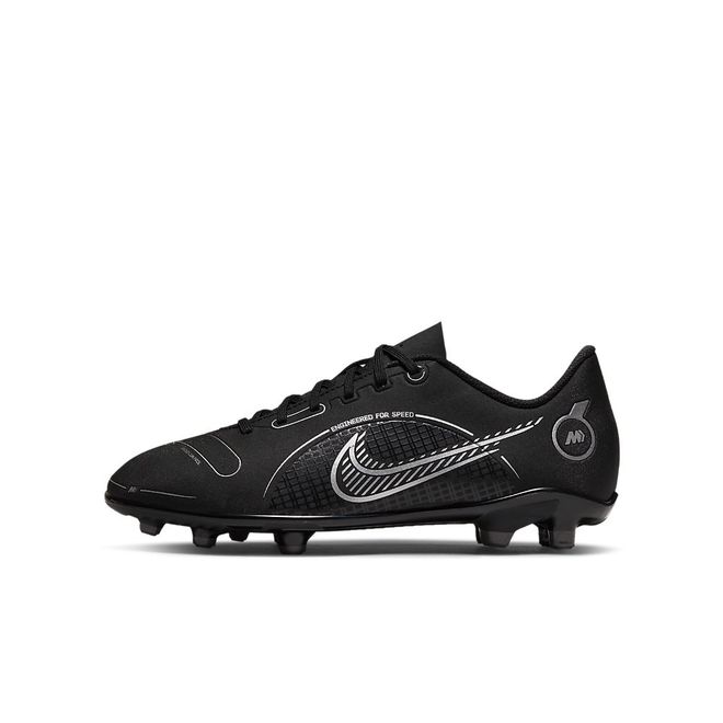 Afbeelding van Nike Mercurial Vapor 14 Club FG Kids Black Metallic Silver