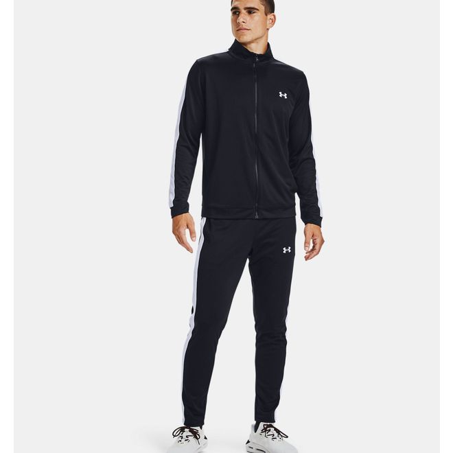 Afbeelding van Under Armour Herentrainingspak Knit Black White - 001