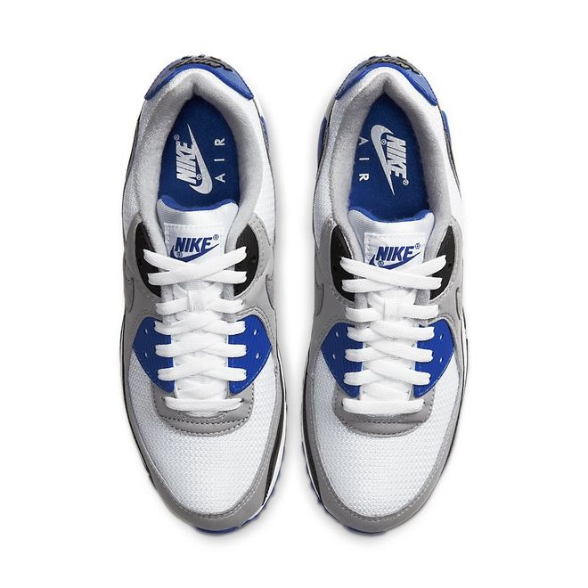 Afbeelding van Nike Air Max 90 Particle Grey Hyper Blue