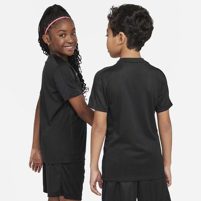 Foto van Nike Dri-FIT Academy23 Shirt Kids Black Metallic Gold