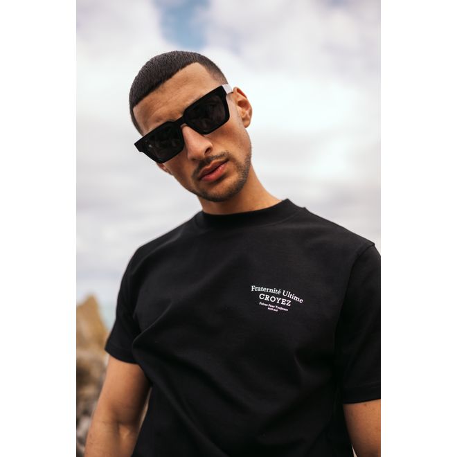 Afbeelding van Croyez Fraternité T-Shirt Black White